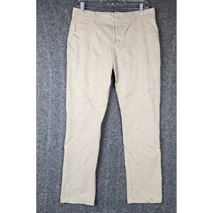 Gap Khaki Pants Womens 6 Straight Khaki Rolled Oats Tan Casual Chino EUC
